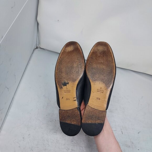 Gucci Black Horsebit Princetown Slide Mule - Picture 2 of 9